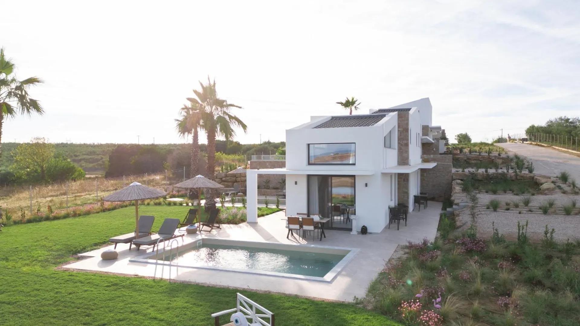 מלון דירות איוס מאמס Flamingo Living Halkidiki - The Villas יוון